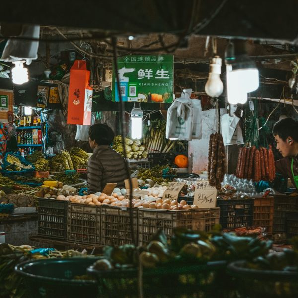 Voyage en Chine - Marché traditionnel Chinois