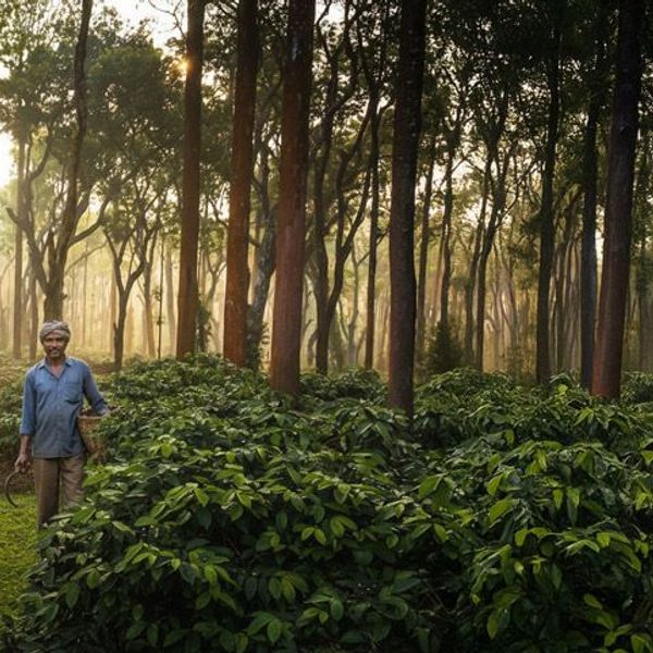 Kaffeeplantage in Indien Yercaud