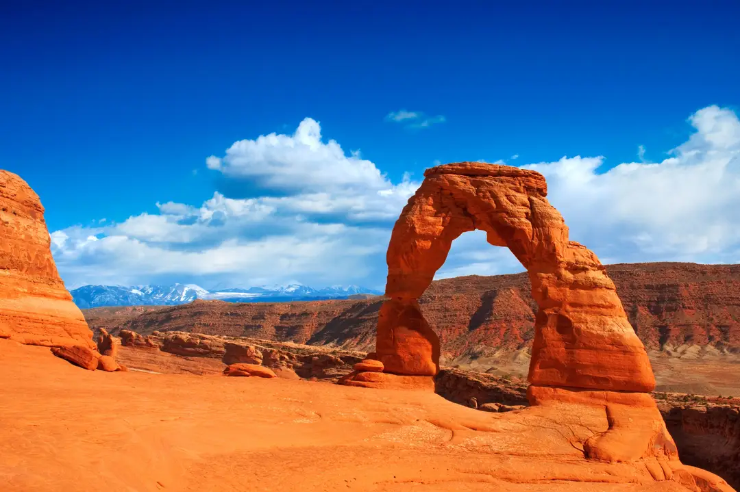 Delicate Arch, l’une des formations rocheuses les plus connues de l’Utah.
