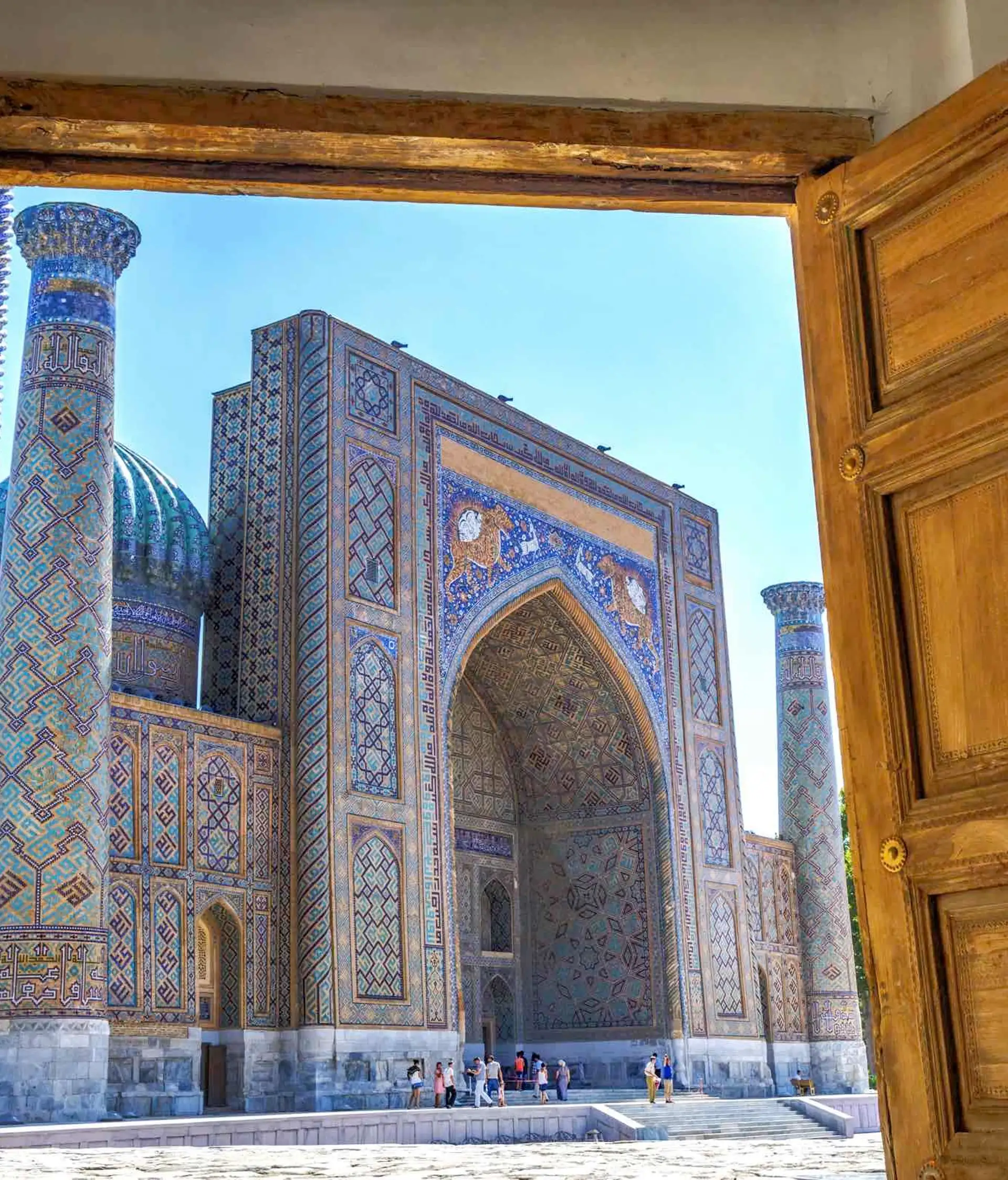 Voyage en Asie - Temple en Ouzbekistan