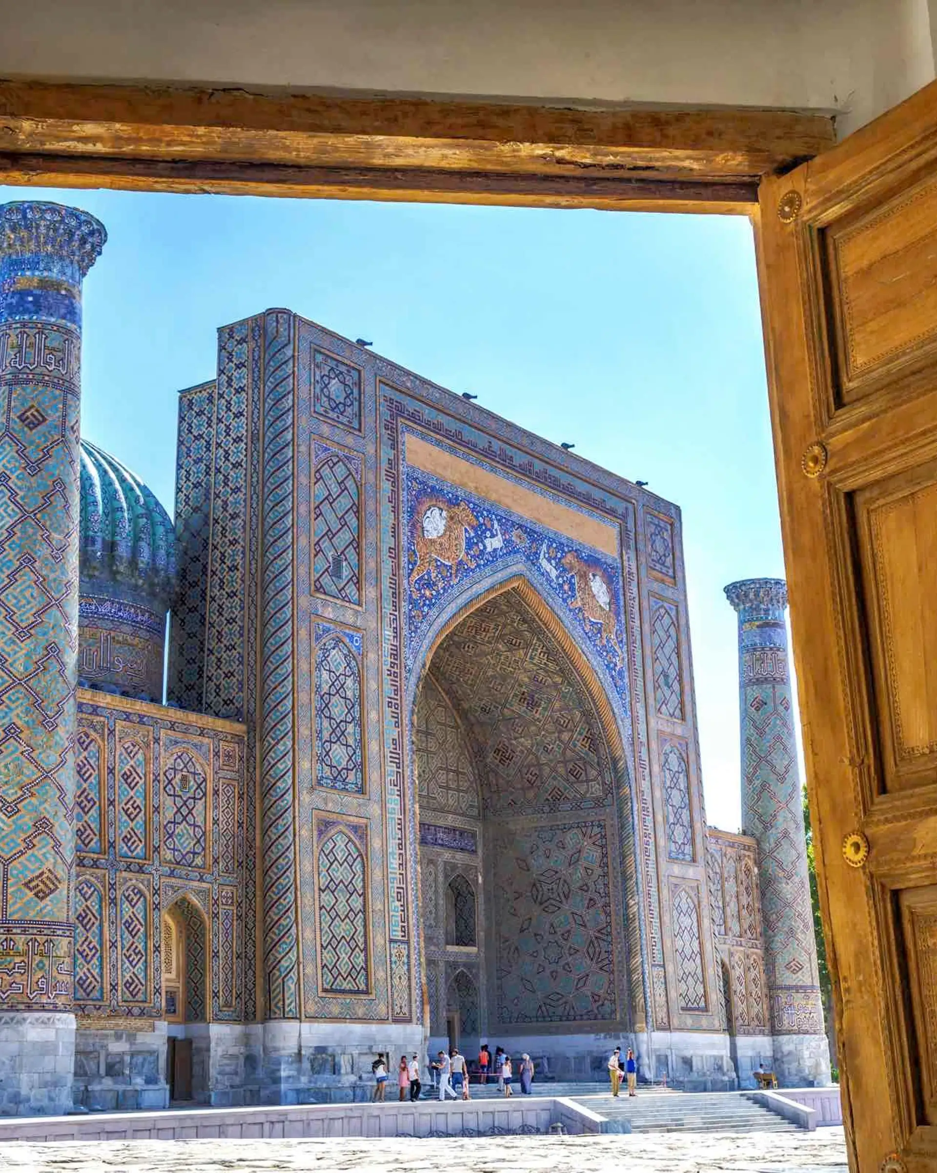 Voyage en Asie - Temple en Ouzbekistan