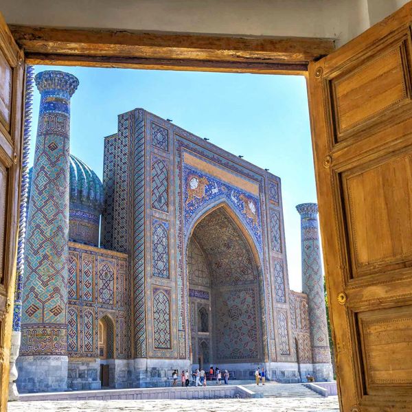 Voyage en Asie - Temple en Ouzbekistan