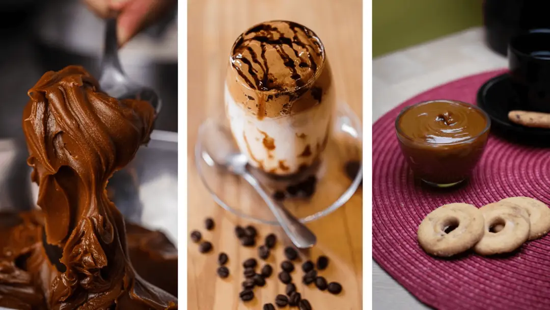 Dulce de leche sous plusieurs recettes