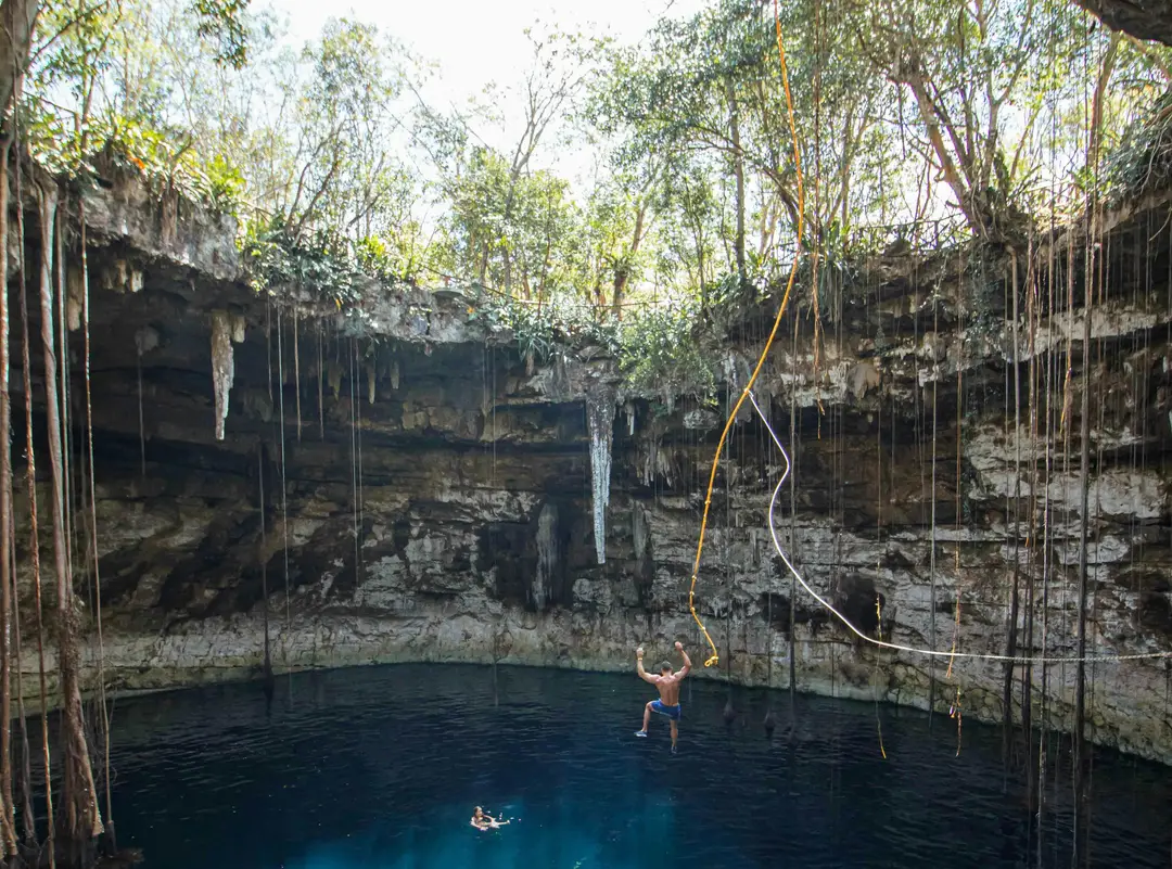 Cénote Oxman, près de Valladolid, dans le Yucatán