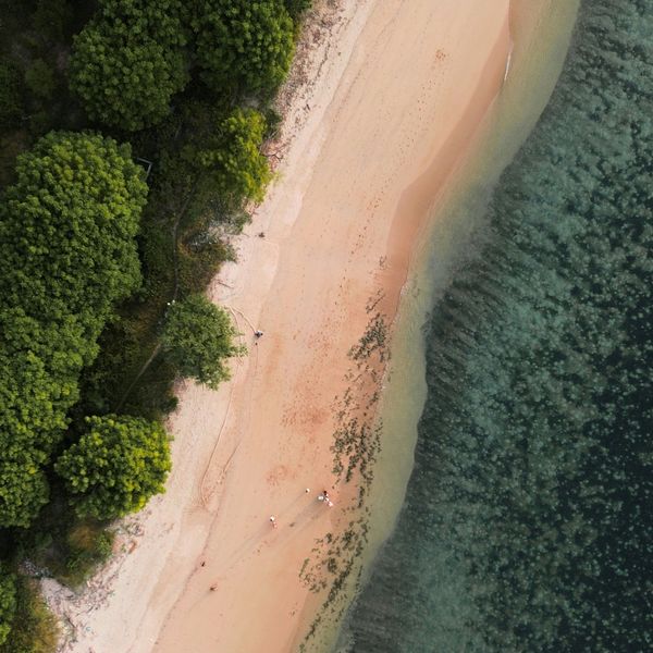 Magnifique plage de Gili Asahan