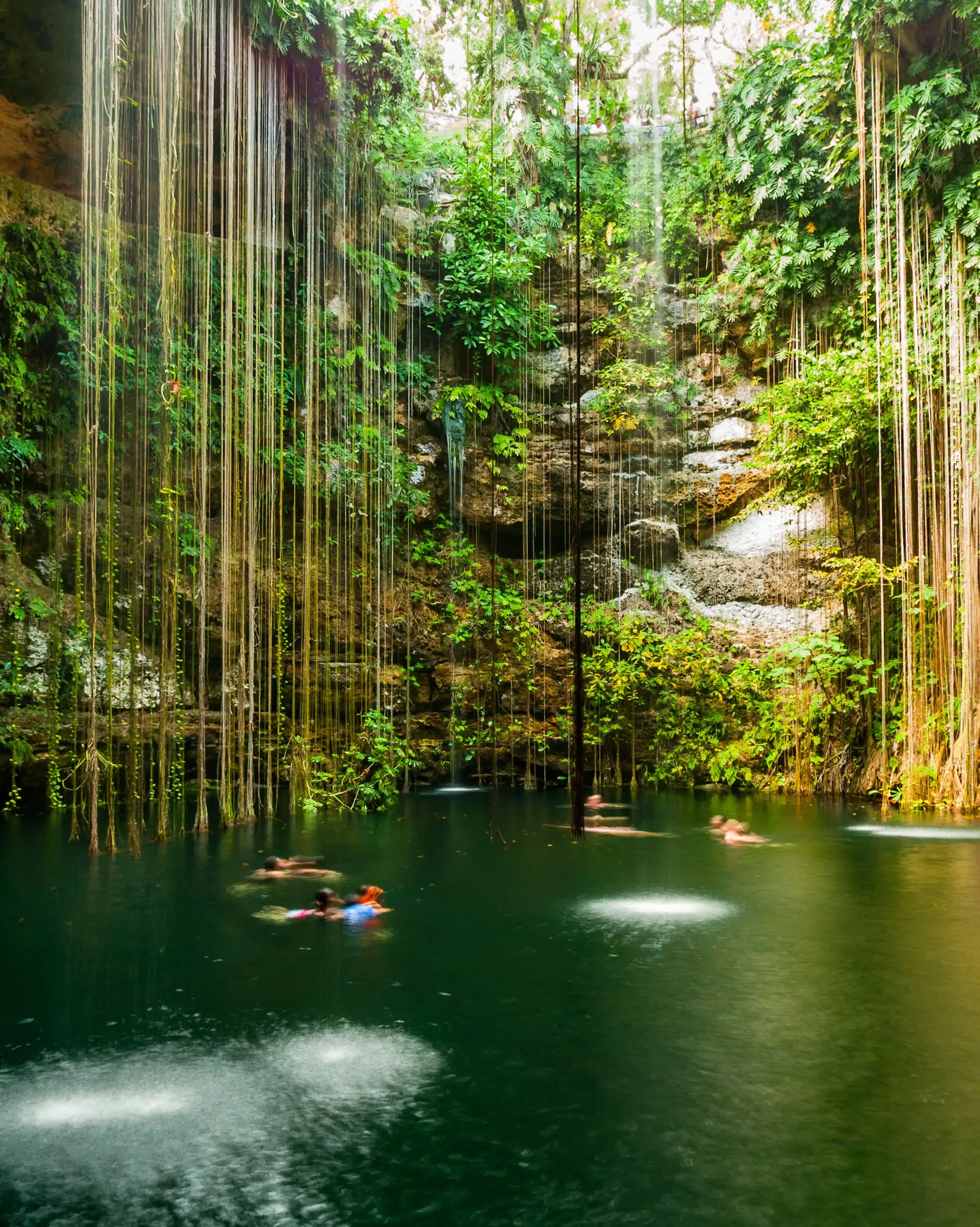 Cenote Ik Kil au Mexique