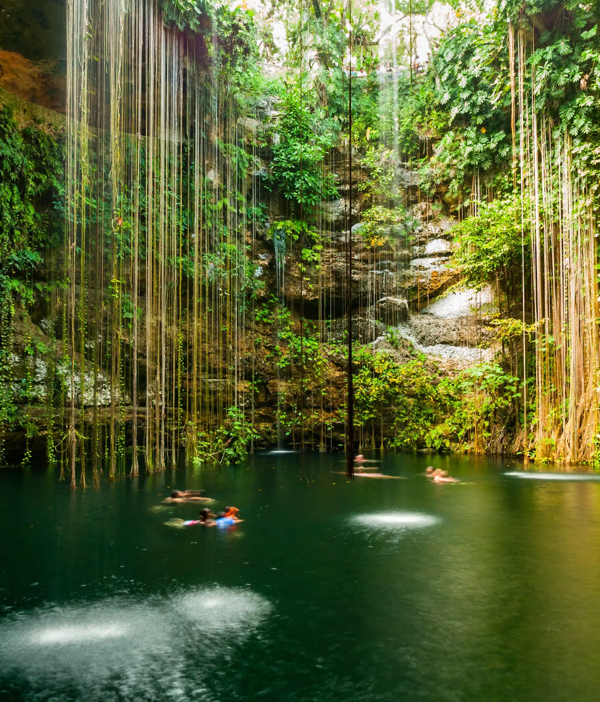 Cenote Ik Kil au Mexique
