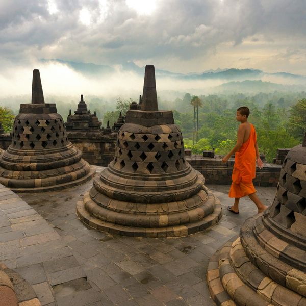 Temple Borobudur à Java