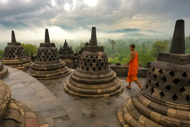 Temple Borobudur à Java