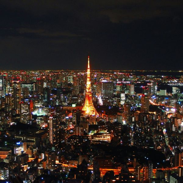 Voyage au Japon - Tour de Tokyo la nuit