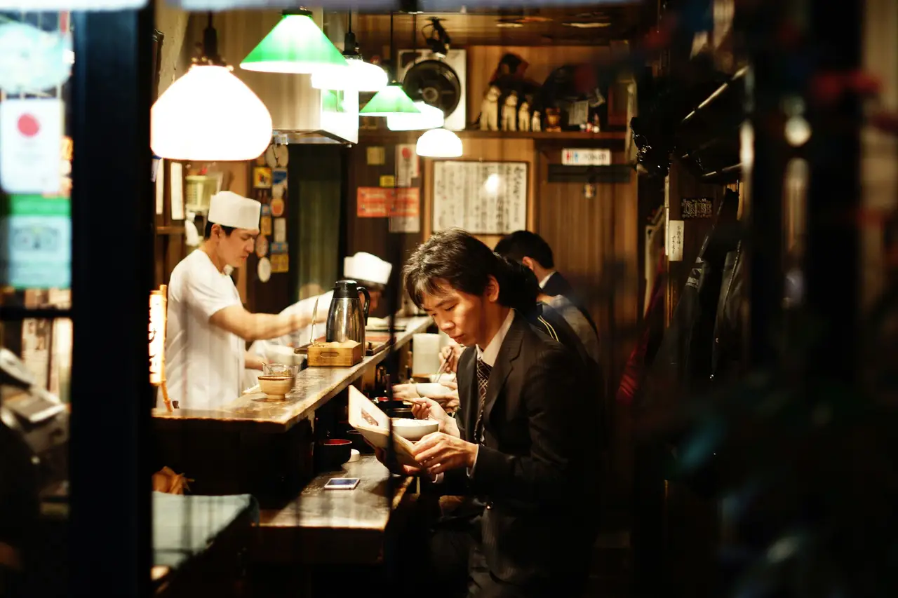 japan man in shinkuju