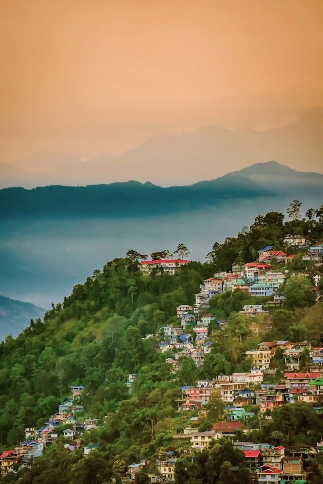 Besuch von kalimpong im Himalaya in Indien