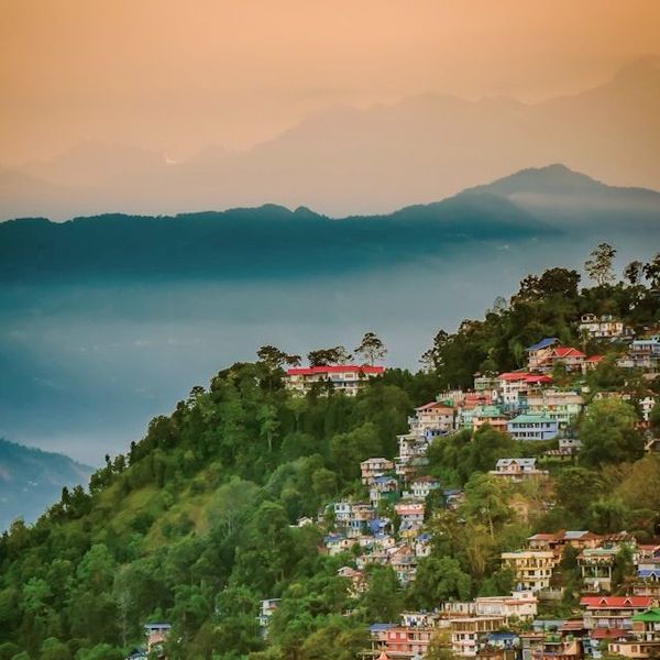 Besuch von kalimpong im Himalaya in Indien