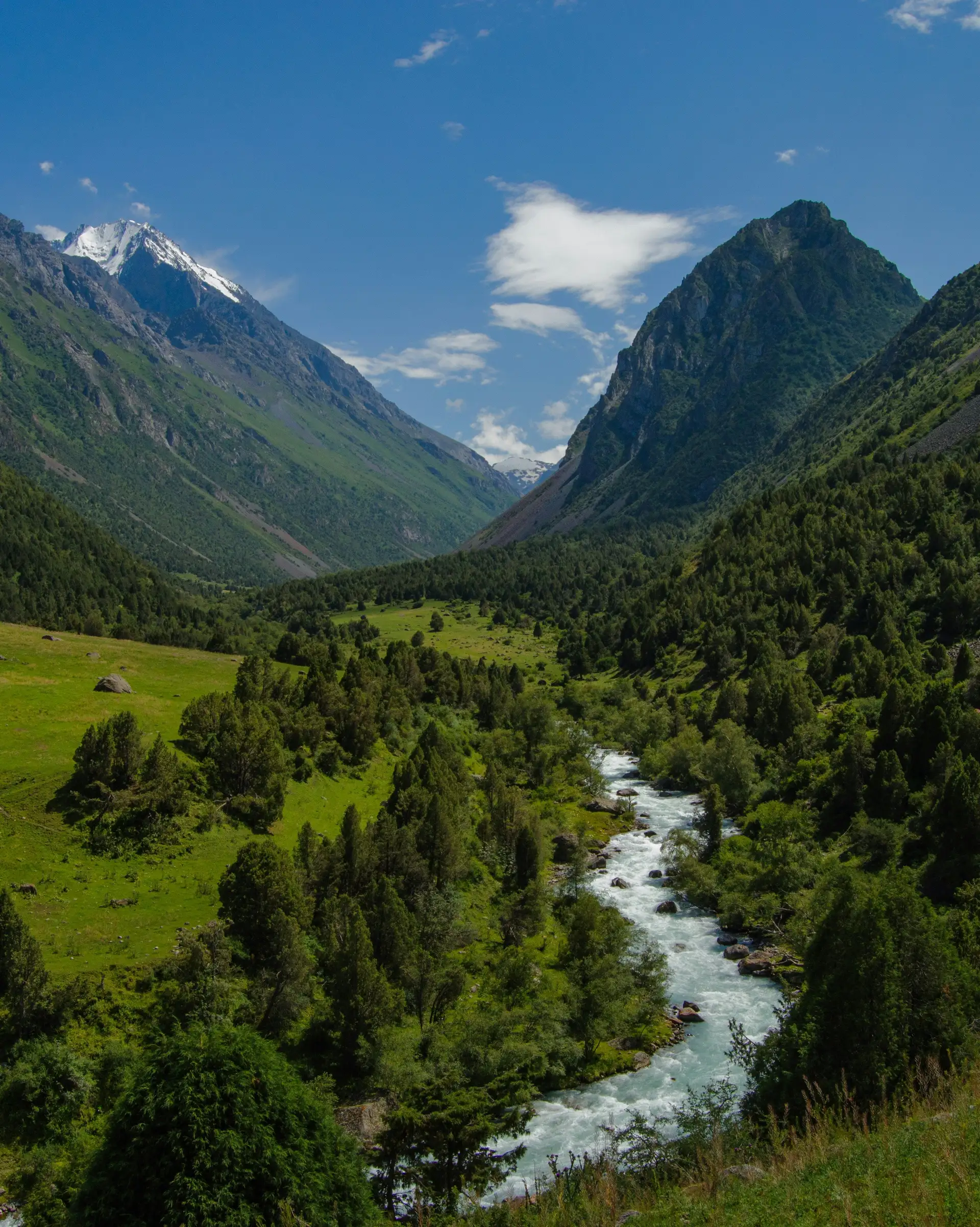 Voyage au Kirghizistan - Vallée alpine sauvage du Kirghizistan