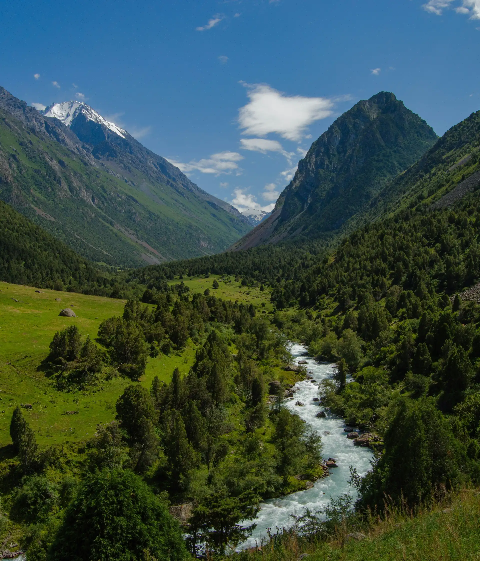Voyage au Kirghizistan - Vallée alpine sauvage du Kirghizistan