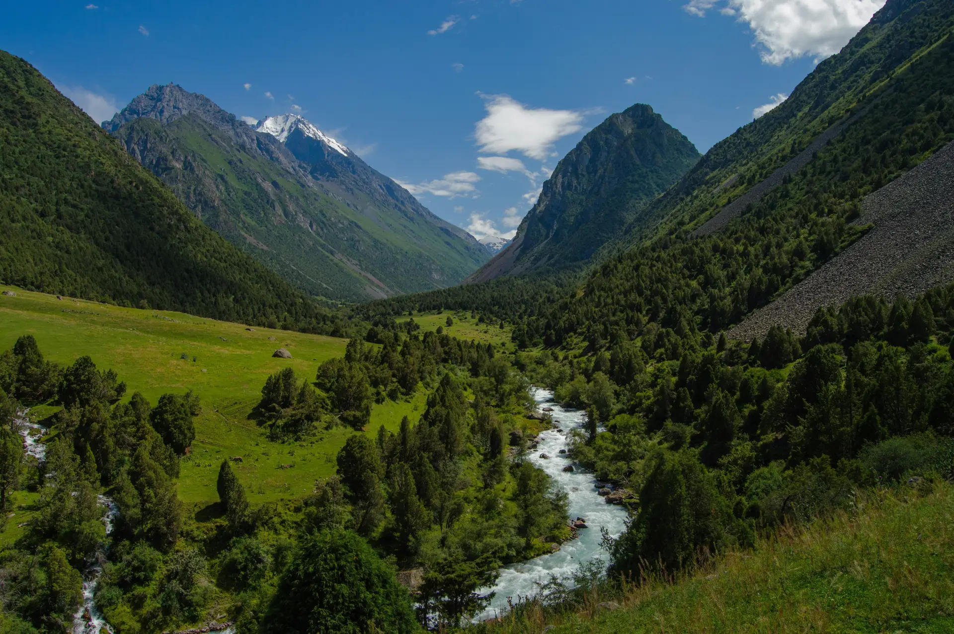 Voyage au Kirghizistan - Vallée alpine sauvage du Kirghizistan