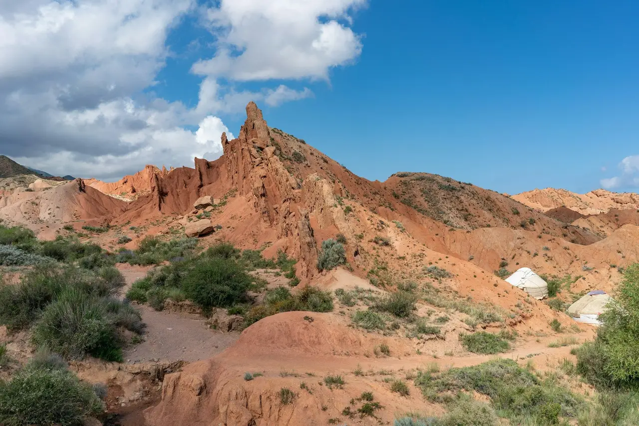 Voyage au Kirghizistan - Canyon Skazka