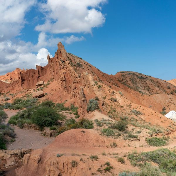 Voyage au Kirghizistan - Canyon Skazka