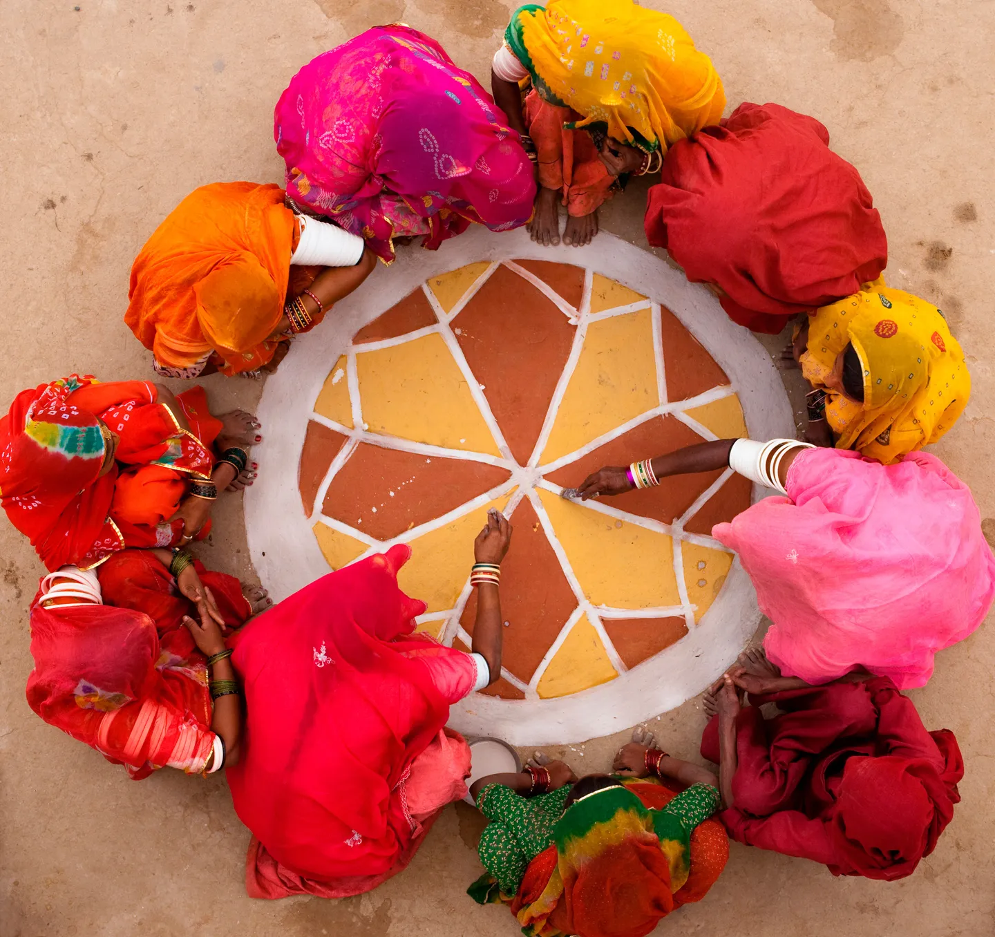 Voyage en Inde, la vie dans un petit village du Rajasthan en Inde