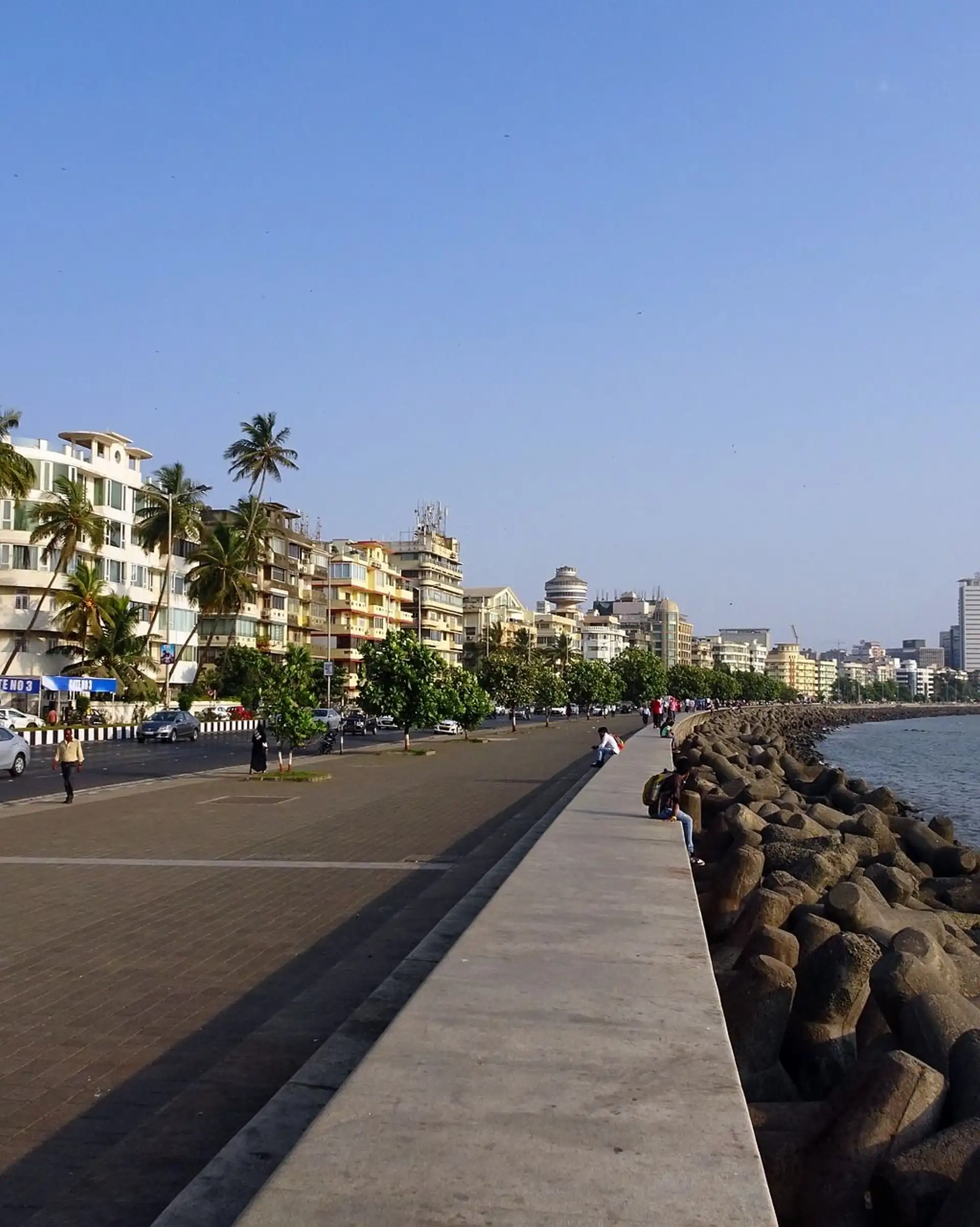 Voyage en Inde - Promenade maritime à Mumbai