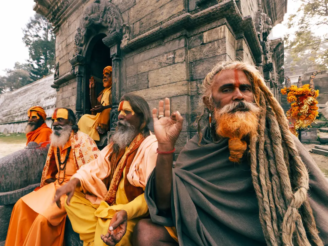 Hommes sadhus