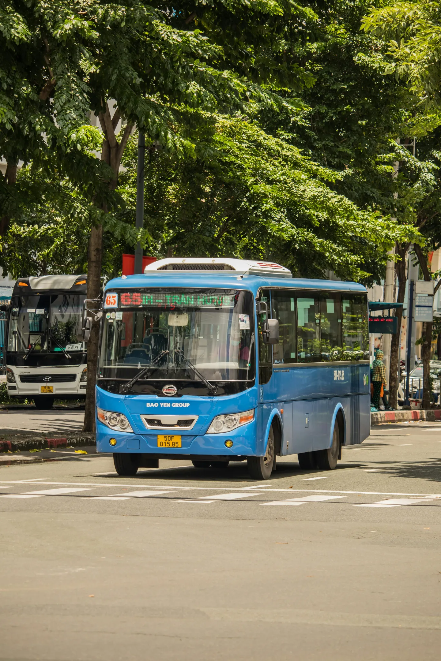 Voyage au Vietnam — bus local vietnamien pour les trajets longue distance entre Hué, Da Nang, Ninh Binh et Sapa