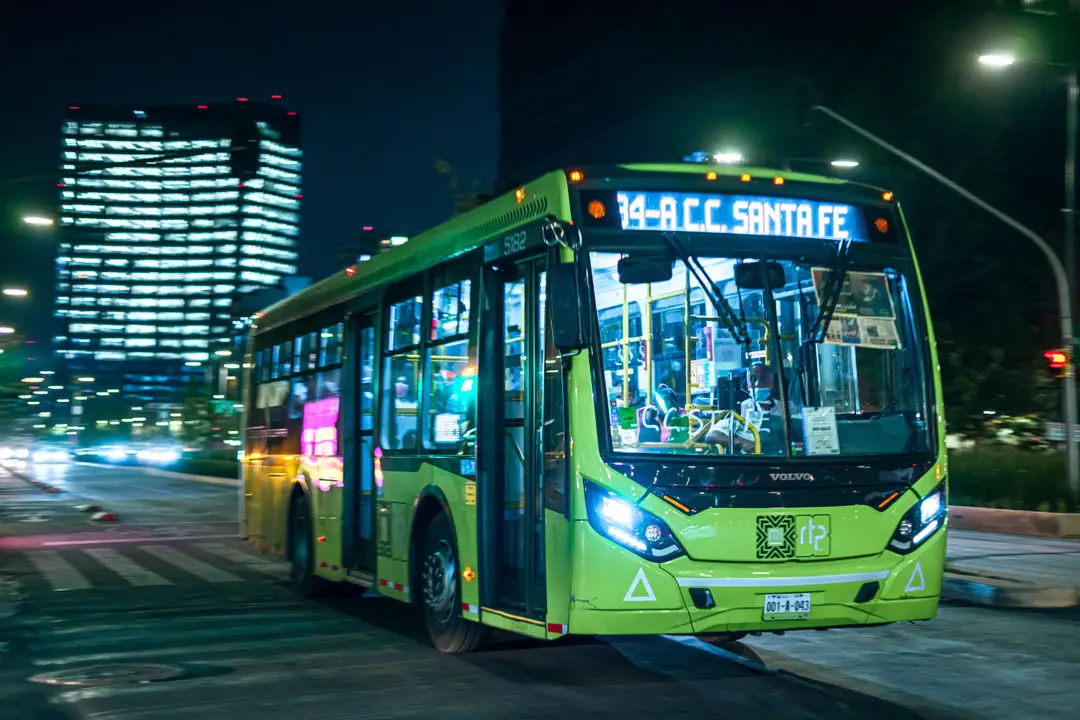 Bus de transport collectif au Mexique