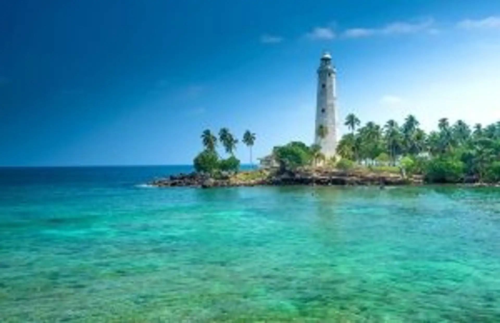 Travel in Asia - The Dondra Head Lighthouse at Galle Fort in Sri Lanka