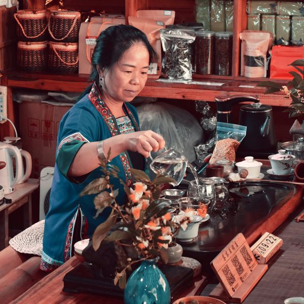 Voyage en Chine - Thé Rubina Ajdary cérémonie