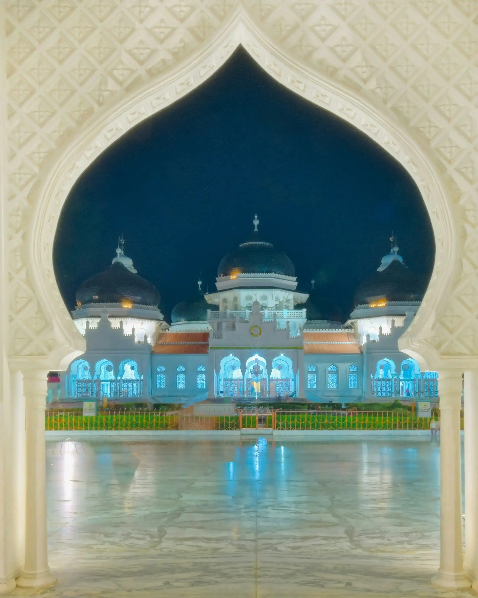 Voyage en Indonésie : La Grande Mosquée de Medan
