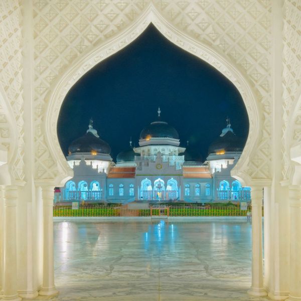 Voyage en Indonésie : La Grande Mosquée de Medan